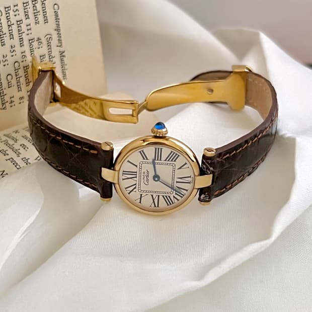 머스트 방돔 루이 까르띠에 시계 / 정품감정, 케어