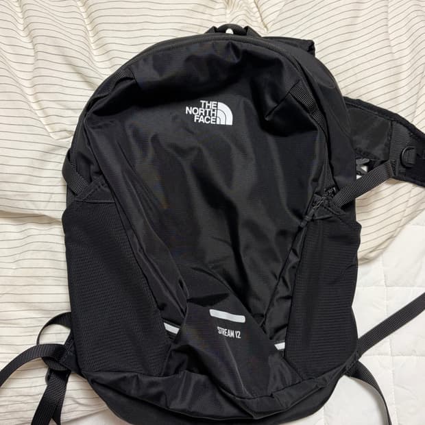 노스페이스 스트림12 백팩 블랙