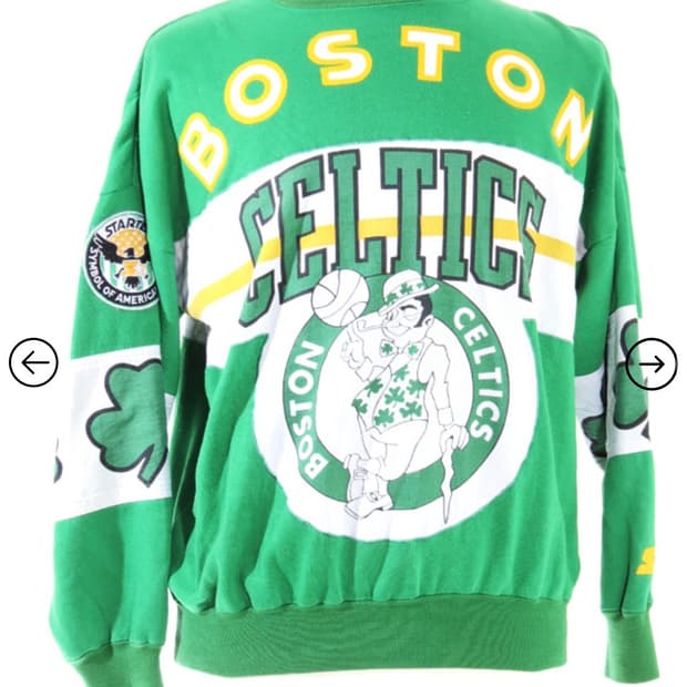 80s 보스턴 셀틱스 맨투맨