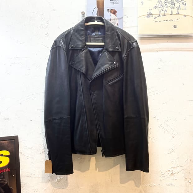 마시모두띠(Massimo Dutti) 양가죽 라이더 자켓 