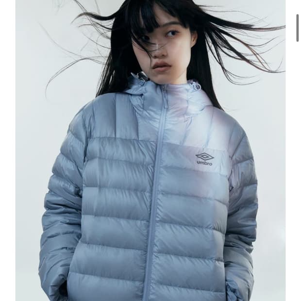 엄브로 경량패딩 90