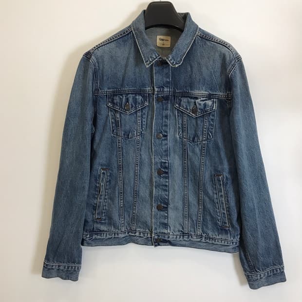 GAP 갭 워시드 트러커 데님자켓 USA [L]
