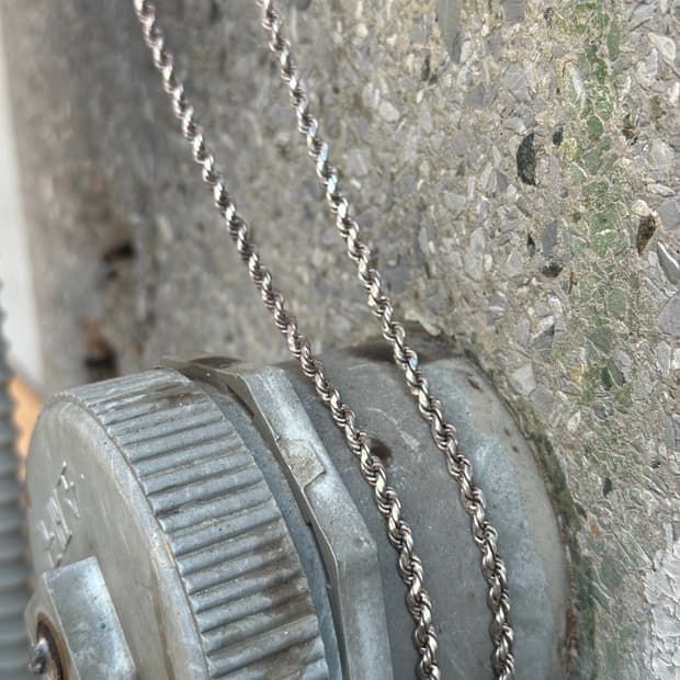 Vintage 925silver chain necklace