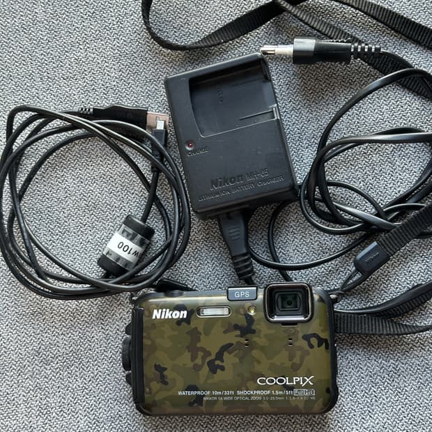 니콘 쿨픽스 aw100 nikon coolpix