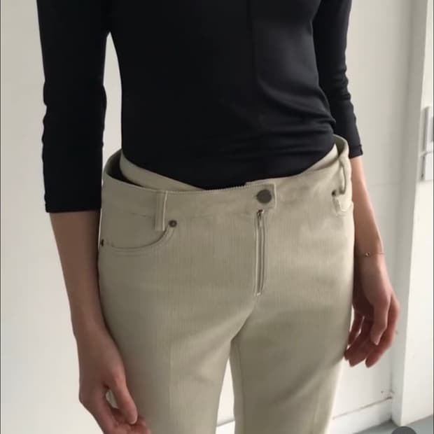 애옹쓰 핸들 팬츠