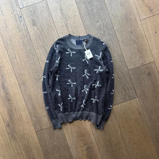 2way Ribbon Pattern Cardigan