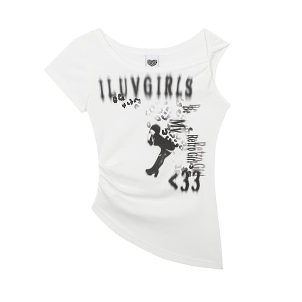 LUVISTRUE X HUMANRETROGIRL GRAPHIC TEE(W