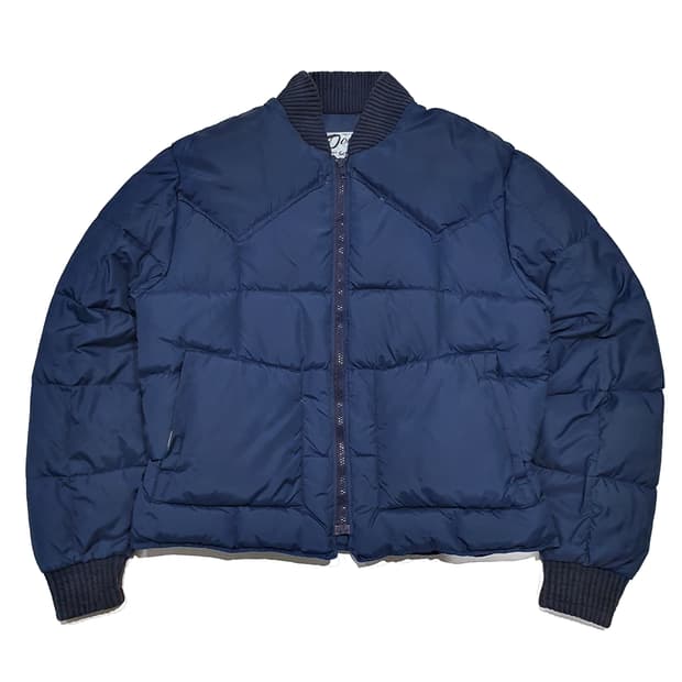 schott 웨스턴 다운 80s 숏 패딩 L (105) 스카이라이너