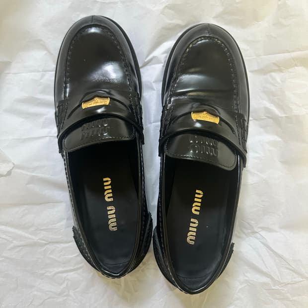 미우미우 페니로퍼 36.5