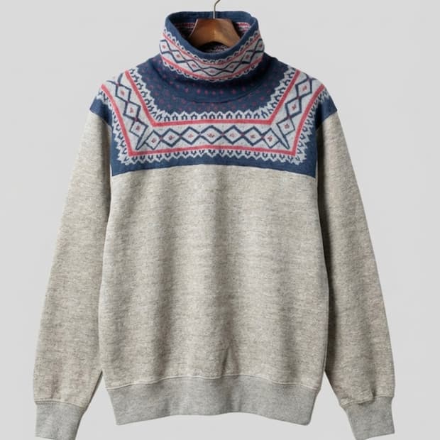 Kapital Nordic Snood Sweatshirt 