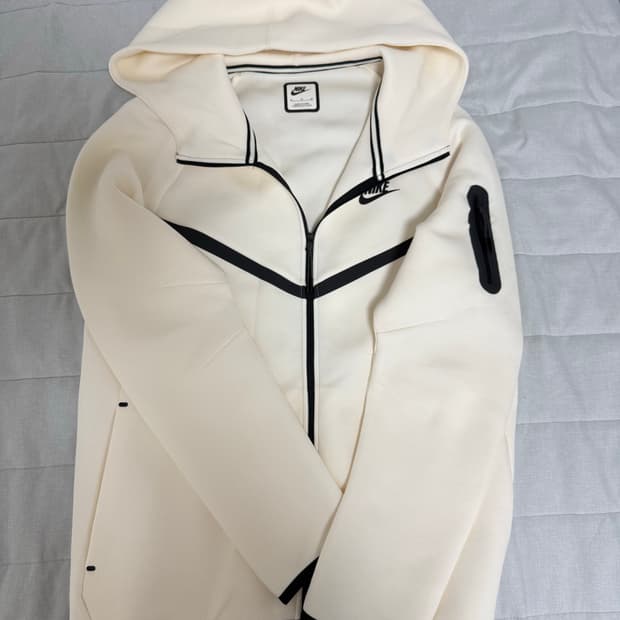 나이키 테크팩 화이트 아이보리 xl 새상품