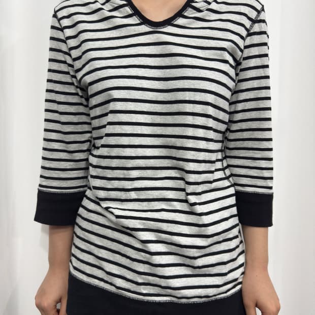 uniqlo stripe hoodie