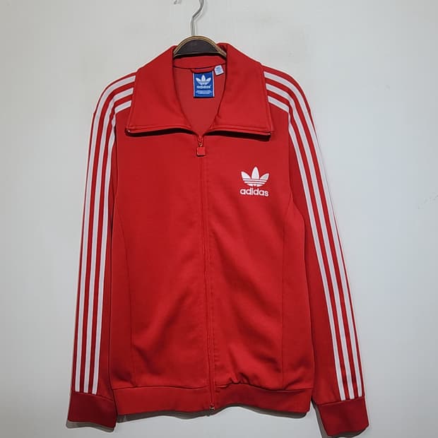 (105) 아디다스 유로파 져지 빨흰 츄리닝 트레이닝복 