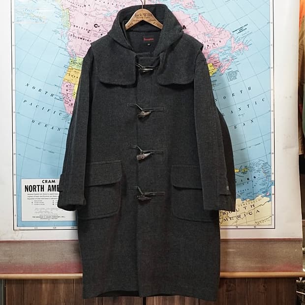 Brompton 런던 헤링본 더플코트