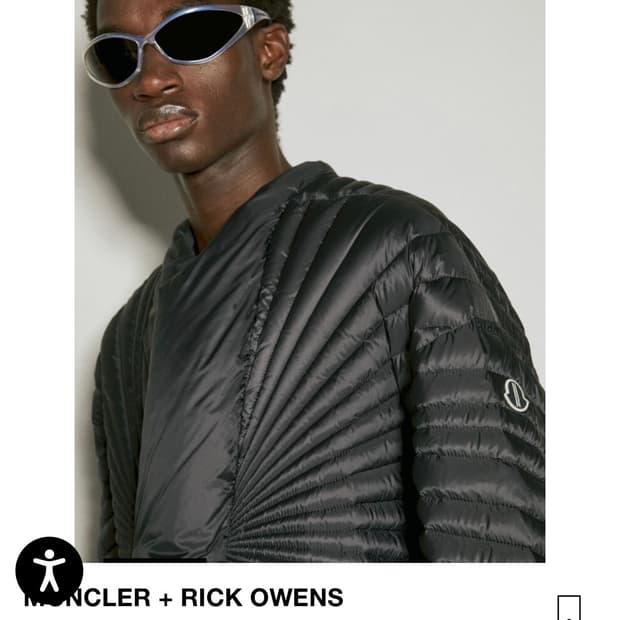 릭오웬스 몽클레어 패딩