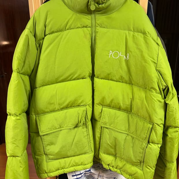 폴라 스케이트 푸퍼 라임 L