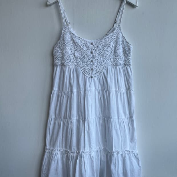 HALLHUBER 레이스 끈 원피스