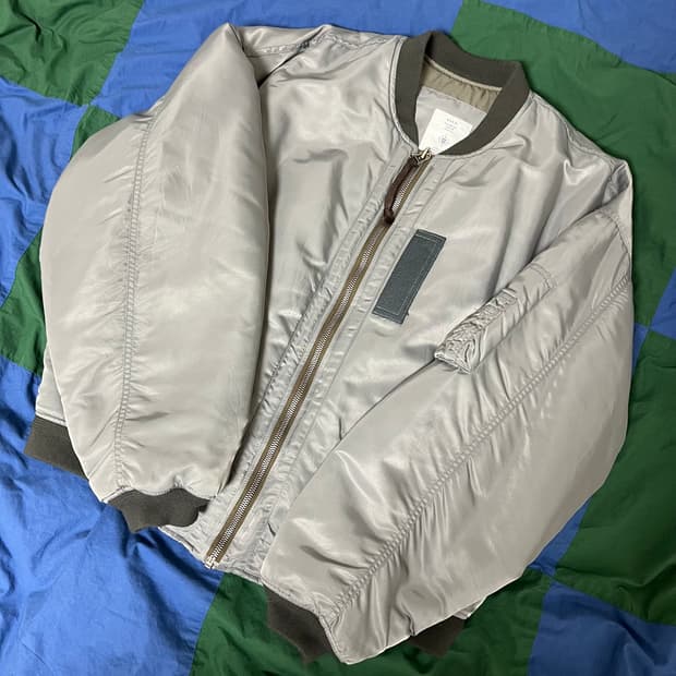 [판매] 엔벨로프 실크나일론 MA-1 3사이즈