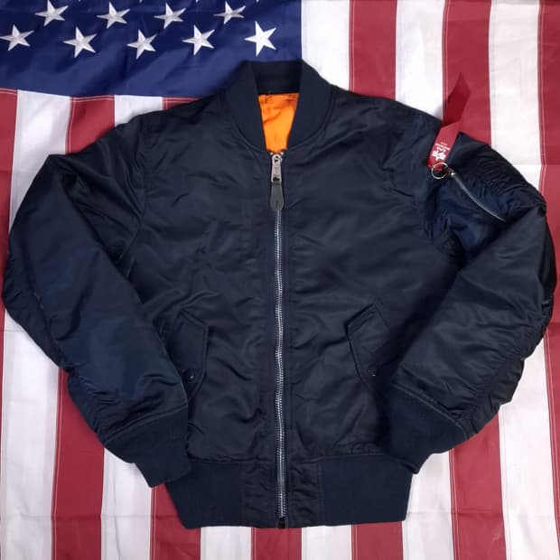 오리지날 알파사 미공군 민수용 MA-1 항공자켓