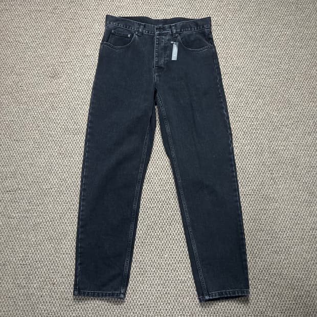 칼하트 WIP 뉴엘 데님 팬츠 블랙 30