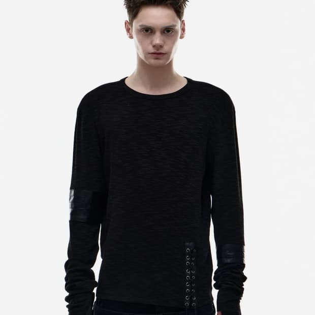[구매] Op. 07 REIN PATCH LONG SLEEVE BLACK