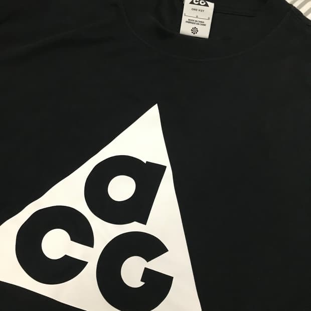 nike 나이키 acg 빅로고 반팔 