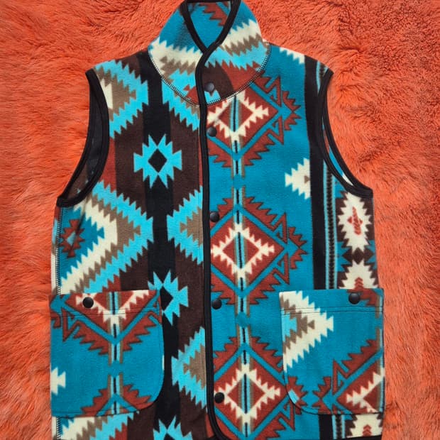 sunny sports 네이티브 플리스 후리스 조끼 베스트 여성F