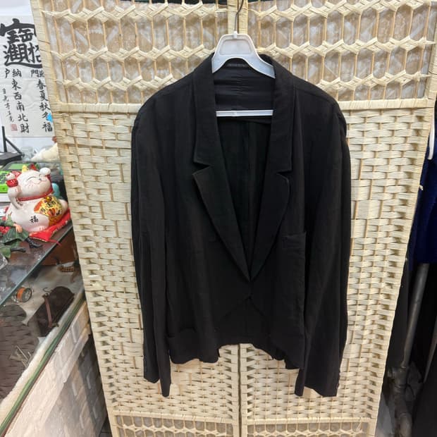 4/105/21ss 정품 요지야마모토 백프린트 자켓 팝니다