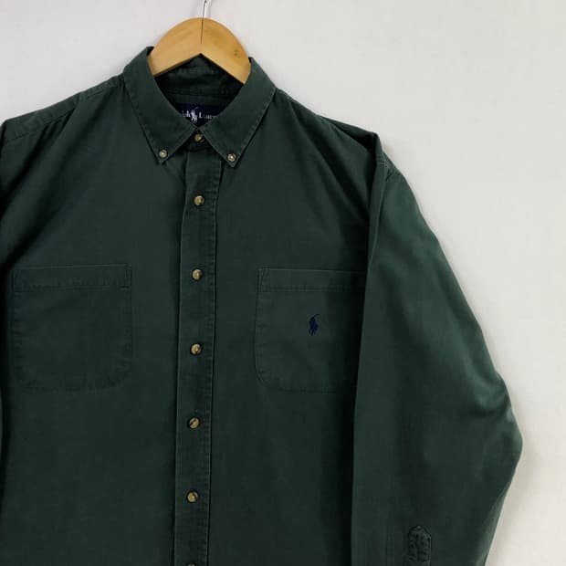 XL 폴로 솔리드코튼 셔츠