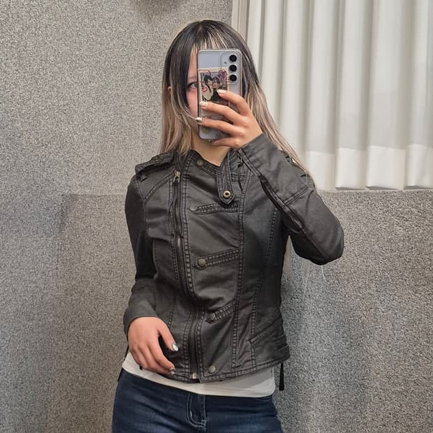 VINTAGE PUNK CROSS JACKET 