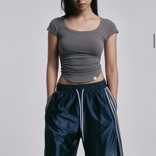 플노팔 Nova Jersey Basketball Pants [ Navy]