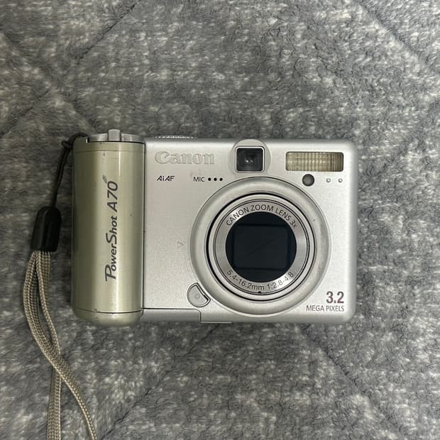 캐논 powershot 파워샷 A70 디카 디지털카메라 빈티지카메라