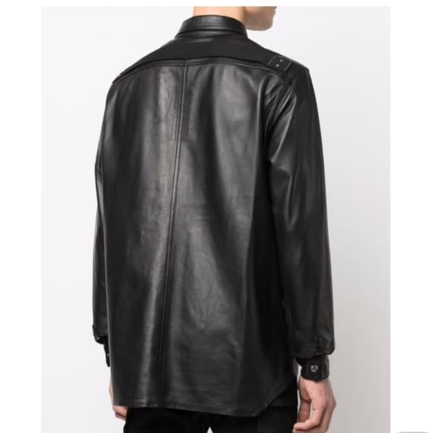 [구매] 릭오웬스 레더 셔츠 자켓