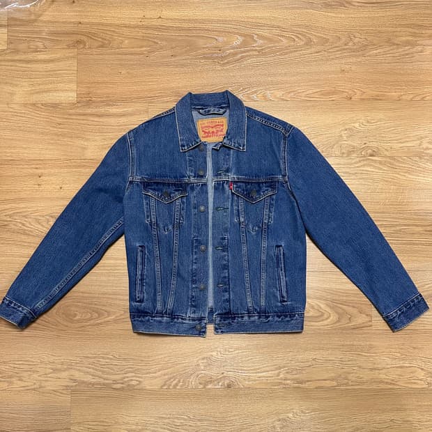 리바이스 청자켓 S
