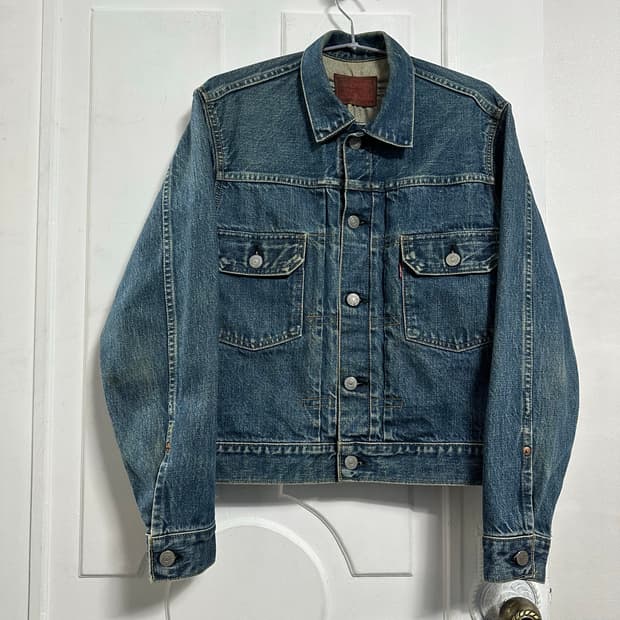 리바이스 LVC 71507XX 2세대 셀비지 데님 자켓