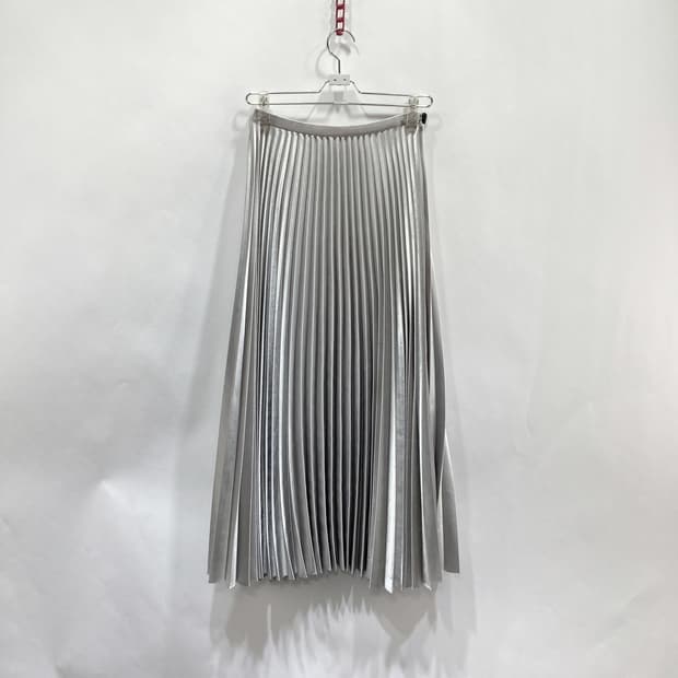 페이퍼문 실키 플리츠맥시스커트 26