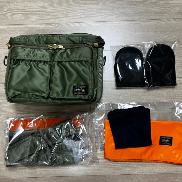 요시다포터 porter 카메라백 탱커 세이지그린