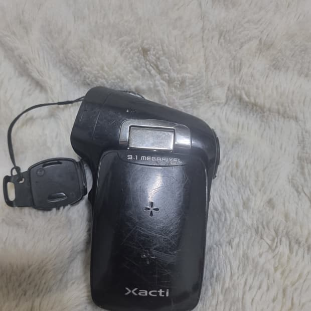 산요 작티 vpc-ck90 9.1 메가픽셀 캠코더 레트로디카