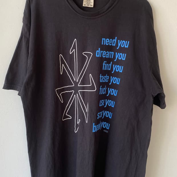 Nine inch nails 나인인치네일스 티셔츠 xxl 2xl