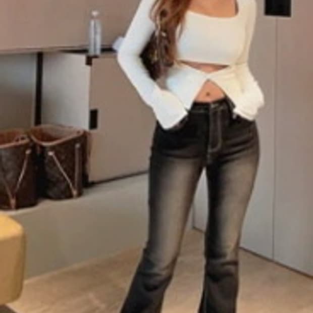 히프나틱 반하이 부츠컷 팬츠