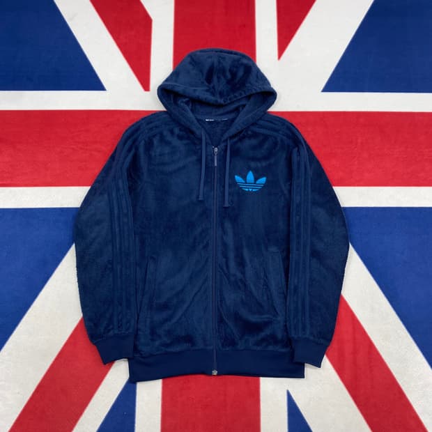 아디다스 쉐르파 후드집업 90