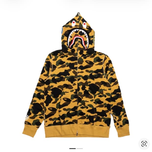 베이프 샤크후드집업 황계 급처