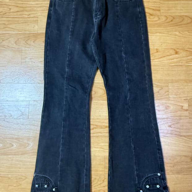 블랙플레어데님팬츠