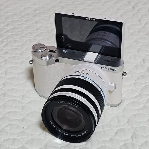 삼성 NX300M 미러리스 카메라 박스세트