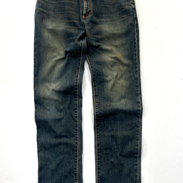 Wrangler WM0383 빈티지 워싱 데님 팬츠