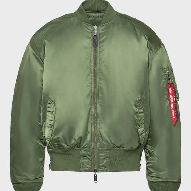 [M] 알파인더스트리 MA-1 플라이트 자켓 세이지