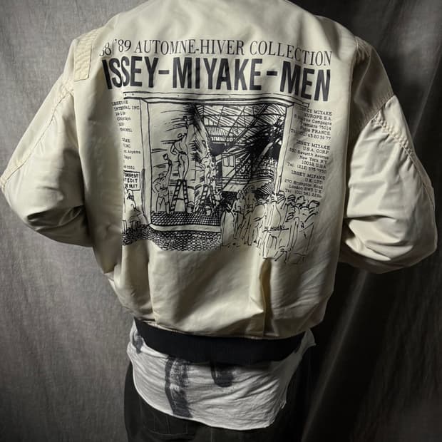 ISSEY MIYAKE MEN 88/89AW Staff Bomber