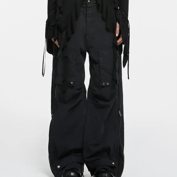 나체 슬레이 카고팬츠