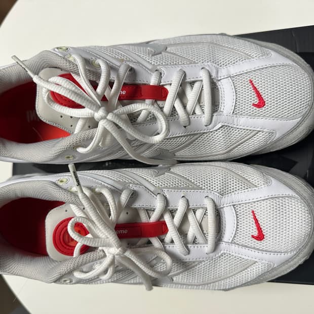 나이키 슈프리 샥스라이드2 sp 화이트 290