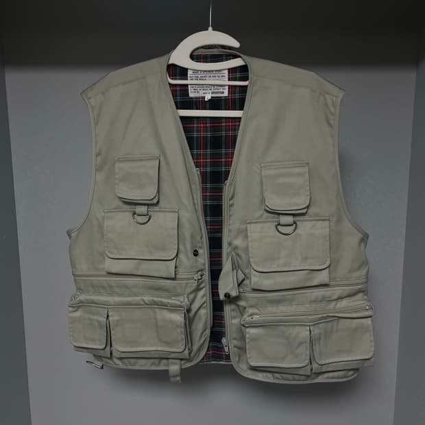 Spurtion fishing vest / japanese vintage